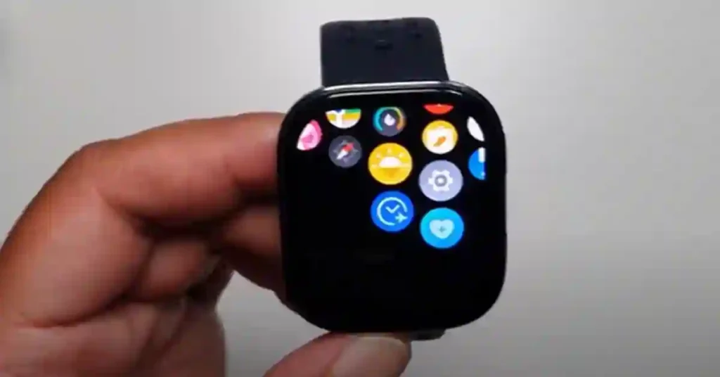 Amazfit Bip 6 screen displaying the new Zepp OS 5 Jet Lag Manager app interface with travel recommendations.
