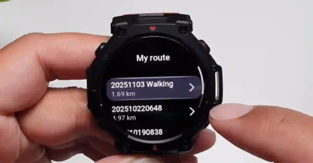 How to Add GPX Files on Amazfit T-Rex 3 Pro